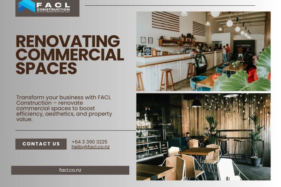 renovating of commerical spaces